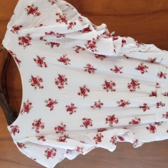 Altar'd State Flowery Faux Wrap Dress Size XS - Picture 6 of 7